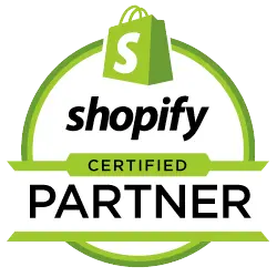 Shopify Certified Partner badge logo