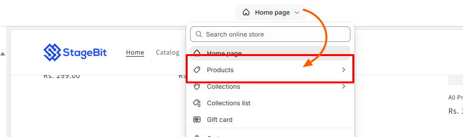 Shopify product page customisation