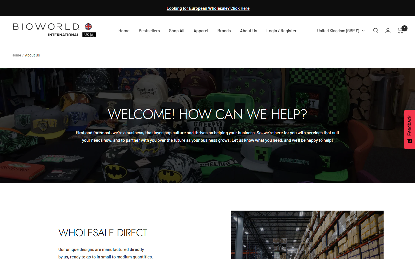 BioWorld International Magento 2 product detail page with enhanced checkout flow and performance-focused code improvements
