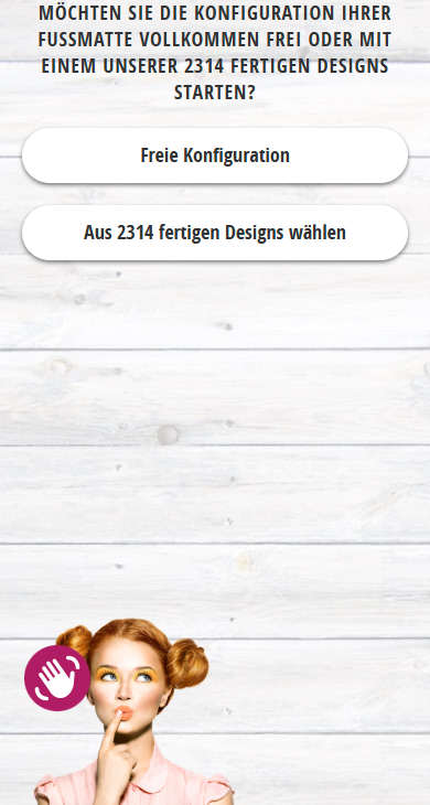 Mobile Shopify custom mat personalization interface with responsive design canvas and real-time preview