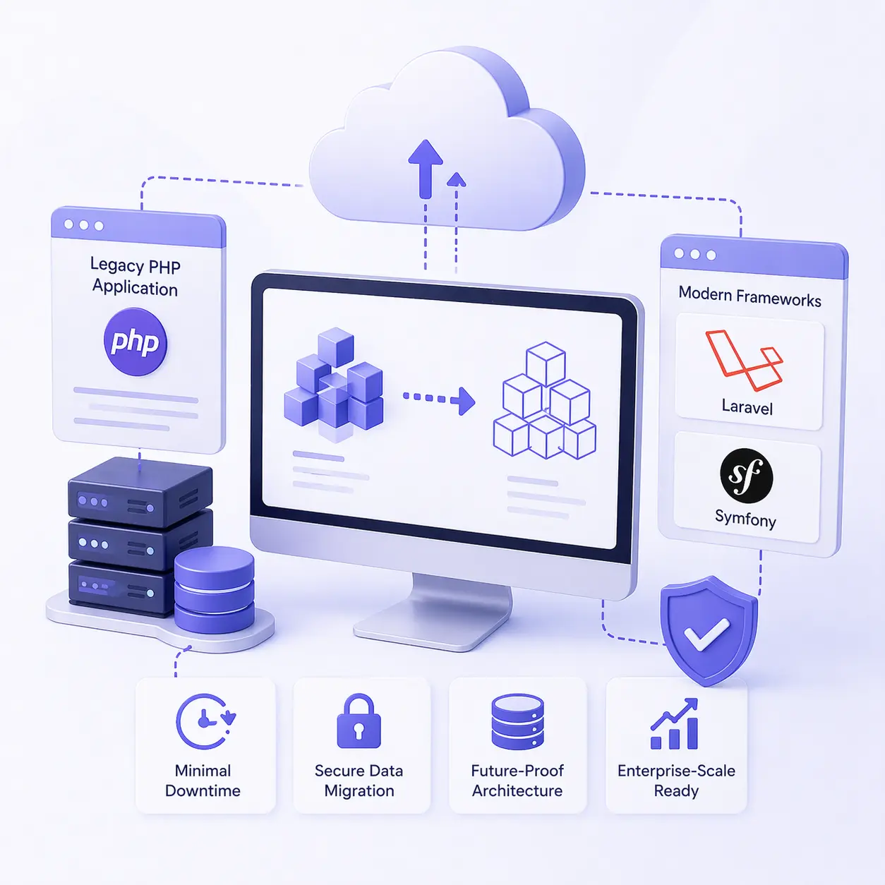 PHP legacy migration and modernization