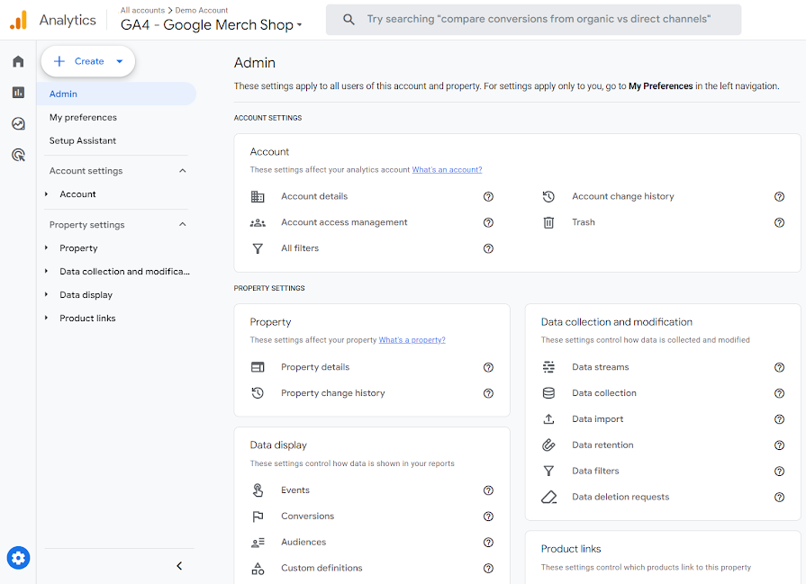 Google Analytics 4 account training guide and support
