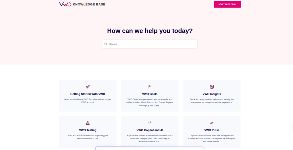 VWO Knowledge Base
